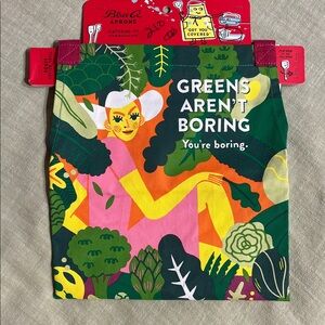 Blue Q Apron Greens aren’t boring Heavy Cotton Twill New Unisex